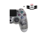 Blanche Manette De Jeu Sans Fil Bluetooth Pour La Console Ps4 / Slim / Pro, Controlleur, Joystick