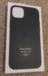 Apple Official iPhone 14 Plus Silicone Case with MagSafe - Midnight Black SEALED