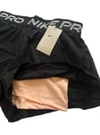 Nike Pro 2 In 1 Shorts Womens Flex Dri-Fit Running Gym Yoga Sports Size MEDIUM M