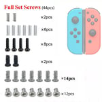 Jeu De Vis De Complet Kit De Réparation À Ressort Pour Nintendo Switch Console Joycon Gauche Droite Outils Accessoires - Type For Joycon