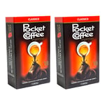 Ferrero Pocket Coffee Dark Chocolates Filled with Liquid Espresso - Pack of 2x18