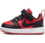 Nike Court Borough Low Recraft (TD) Young Athletes Shoe, University Red/Black-White, 18.5 EU