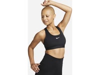 Nike Swoosh Nesium Support Sport-Bh Svart Dx6821 010 Xs