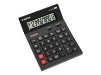 Canon AS-2200 - Calculatrice de bureau - 12 chiffres - panneau solaire, pile - gris foncé