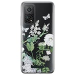 Babaco ERT GROUP mobile phone case for Xiaomi Redmi Note 11T 5G/11S 5G/POCO M4 Pro 5G original and officially Licensed pattern Flowers 033, partially transparent