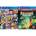 Paw Patrol, La Pat' Patrouille - À la Rescousse d'Adventure City (Playstation 4) & Rayman Legends - Playstation Hits
