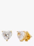 kate spade new york Cubic Zirconia Heart Stud Earrings