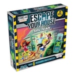 Box med 6 spel Riviera Games Escape room Escape your house Multicolored - RIVIERA GAMES - Partyspel Flerfärgad