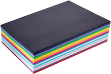 CI 32,5 x 13 x 20,5 cm 125 g/m² 500 A4 Carte Stack, Multicolore