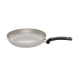 Fissler Ceratal Classic/Poêle en aluminium, revêtue de céramique (Ø 20 cm) Poêle à frire en céramique antiadhésive - induction, grise, Gris