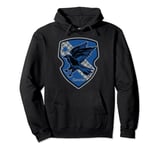 Harry Potter Ravenclaw Crest Flat Pullover Hoodie