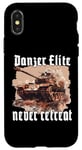 iPhone X/XS German King Tiger tank WW2 tank fighting car soldiers Case