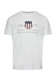 GANT Reg Archive Shield Ss T-Shirt Vit