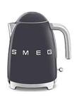 Smeg Klf03 Retro Style Jug Kettle, 300W, 1.7L - Slate Grey