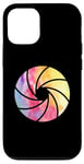 Coque pour iPhone 15 Objectif Tie Dye pour photographe