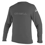 O'Neill Basic Skins Long Sleeve Débardeur Anti-irritations Homme, Graphite, S