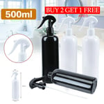 500ml Plastic Spray Bottle Sprayer Water Makeup Garden Salon Hair Home Pump B1