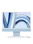 Apple Imac (M3, 2023) 24 Inch With Retina 4.5K Display, With 8-Core Cpu And 8-Core Gpu, 256Gb Ssd - Blue - Imac Only