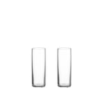 Orrefors - Geometry Tequila Glas 7 cl 2-Pack - Snapsglas och shotglas - Claesson Koivisto Rune - Transparent