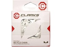 Clarks Cykelkedja Clarks C410ar, 1-Växlad Single Speed, 112 Länkar, 1/2"X1/8", Clip, Anti-Korrosion, Silver