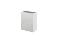 Meuble lave mains suspendu blanc brillant l.44 x H.55 x P.23 cm, GoodHome Imandra