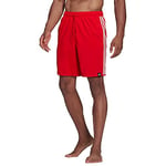 Adidas HA0405 3S CLX SH CL Swimsuit Men's Vivid red/White 3XL