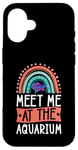 iPhone 16 Meet Me At The Aquarium Boho Bohemian Rainbow Fish Tank Case