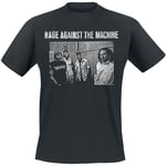 Rage Against The Machine Vintage Photo Tour T-Shirt black