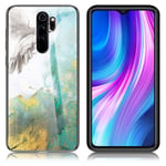 Fantasy Marmor Xiaomi Redmi Note 8 Pro skal - Flygande Duva