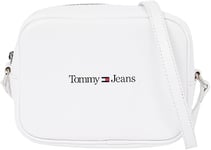 Tommy Hilfiger Sac Bandoulière Femme TJW Camera Bag Petit Modèle, Blanc (White), Taille Unique