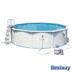 Piscine tubulaire bestway ronde hydrium Ø 4.60 x h.1.20 m