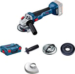 Bosch Professional 18V System GWS 18V-10 Cordless Angle Grinder (115 mm disc Diameter, excluding Batteries and Charger, in L-BOXX)