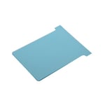 Nobo T-Card Size 2 48 x 85mm Light Blue (100 Pack) 2002006