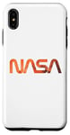 Coque pour iPhone XS Max Logo rétro de la NASA Mars Worm Patch Space Exploration Graphic