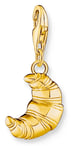 Thomas Sabo 2079-413-39 Gold-Plated Charm Pendant In Jewellery