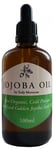 Golden Jojoba Oil 100% Cold Pressed Pure Certified Organic Oil 100ml