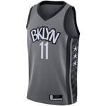 BFDEZ Sports Kyrie Maillot de basket-ball Irving Grey – Haut Brooklyn sans manches avec filets brodés #11 2019/2020 Swingman Jersey Statement Edition-S