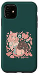 Coque pour iPhone 11 Anime Cat Girl Manga Hearts Kawaii Cute Holiday Valentines