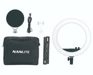 Nanlite Halo 14 Inch LED Ring Light with Stand 24W USB Output / Input NGHALO14U