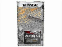 Ronseal Ultimate Protection 5L Natural Oak Decking Oil