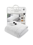 Dreamland Intelliheat+ Scandi Electric Underblanket With Dual Controls - White