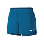 Nike W Nkct Flex Short Sport Shorts - Valerian Blue/(White), X-Large