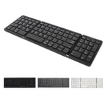 BT Keyboard Triple Fold Multiple Device Connection Wireless Keyboard For Lap NDE