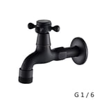 Faucet Outdoor Wall Mount Brass Bibcock Decorative Outdoor Garden Faucet Washing Machine Water Tap Basin Small Taps-No.6_CHINA