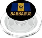 Drapeau de la Barbade Bridgetown Moins Antilles Caraïbes PopSockets PopGrip pour MagSafe