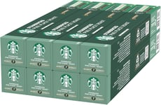 STARBUCKS Pike Place Roast by Nespresso, Medium Roast, Coffee Capsules 8 X 10 (8