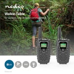 Walkie-Talkie Set 2 håndsett | 8 km | Frekvens kanal: 8 | PTT / VOX