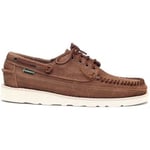 Chaussures bateau Sebago  Baskets Keuka Homme Beige Camel