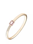 Lauren Ralph Lauren Pink Stone Bangle, Gold/Pink