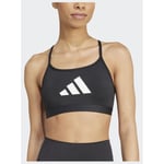 adidas Aeroreact Big Logo Graphic Bra, storlek Large